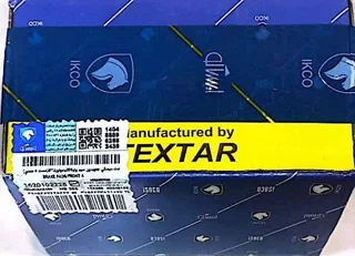 لنت ترمز عقب(طرح کروز)-دست 4 عددی-(ایساکو تکستار)-رانا-206-207