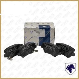 لنت ترمز چرخ عقب دیسکی با pad spring (طرح کروز)دست 4عددی(ایساکو سفید)-پارس-405-سمند-دنا-سورن